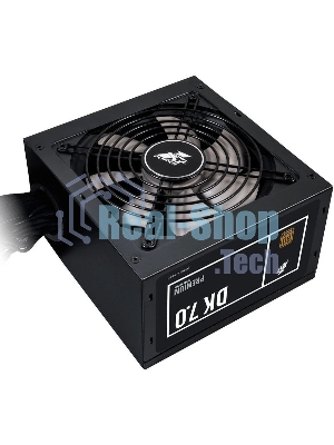 Блок питания 1STPLAYER DK PREMIUM PS-700AX, 700Вт, 80 PLUS Bronze, 120мм, черный