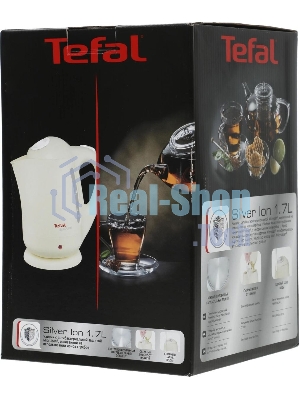 Чайник электрический Tefal BF925232 1.7л. 2400Вт песочный (корпус: пластик)