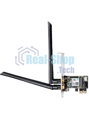 Сетевой адаптер Wi-Fi + Bluetooth Cudy WE3000 AX3000 PCI Express (ант.внеш.съем) 2ант.