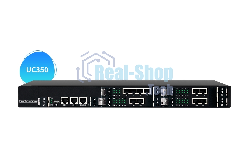 Шлюз IP Dinstar UC350-4S4O
