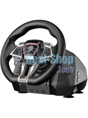 Руль Mad Catz M.2.X. PRO (USB, вибрация, 3 педали, рычаг переключения, D-Pad)