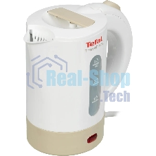Чайник электрический Tefal KO120130 0.5л. 650Вт белый/бежевый(корпус: пластик)