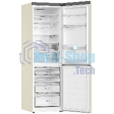 Холодильник Haier C2F636CCFDU1 бежевый двухкамерный 256/108 л морозилка снизу, No Frost