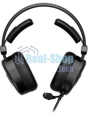 Гарнитура Bloody MC750 чёрный, проводная, USB, подсветка