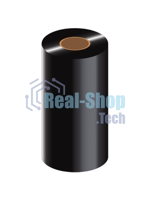 Красящая лента Ribbon 110ммx300m Wax/Resin OUT Black 1