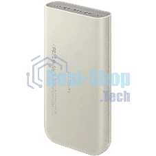 Портативный аккумулятор Samsung EB-P4520 20000mAh PD3.0 45W 4A 3xUSB-C бежевый (EB-P4520XUEGRU)