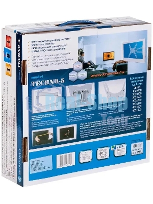 Кронштейн для телевизора Kromax TECHNO-5 белый, 15