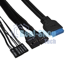 Компьютерный корпус Miditower ExeGate CP-603UB-UNS450 (ATX, БП UNS450 с вент. 12см, 2хUSB, аудио, черный)