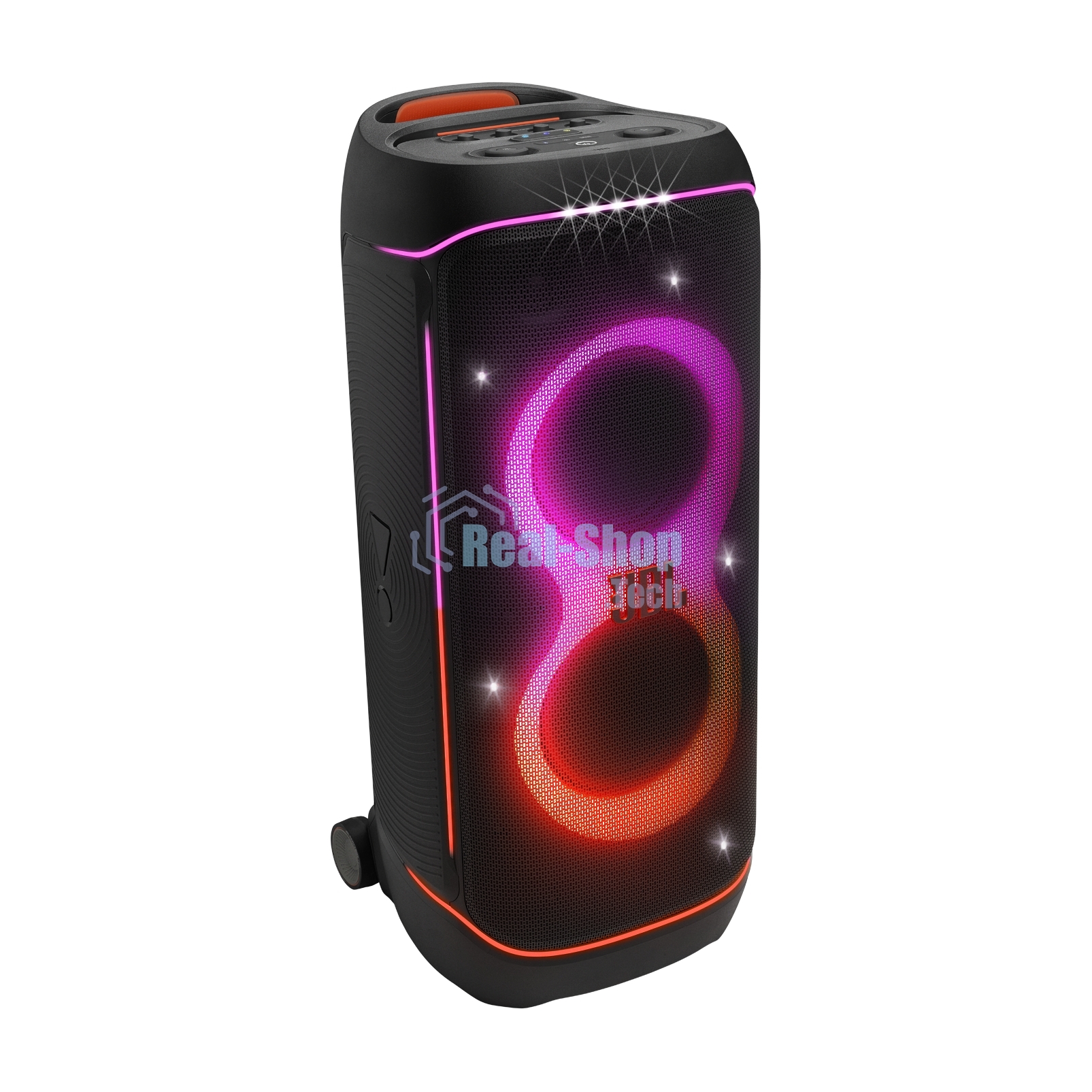 Минисистема Hi-Fi JBL PartyBox 720 черный/оранжевый 800Вт USB BT