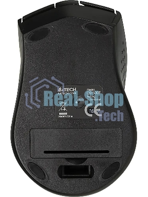 Мышь беспроводная A4Tech G9-500F черный, 1200 dpi, радиоканал, USB, кнопки - 4