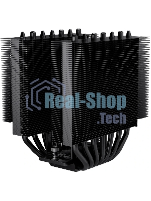 Кулер для процессора PCCooler RT720 TC ARGB BK (270W, 4-pin PWM, 157.5mm, Al/Cu, 7x6mm, ARGB, 2x120mm, 73.32CFM, 34.9dBA, 2200RPM, S: 1851/1700/1200/115X, AM5/AM4, black)