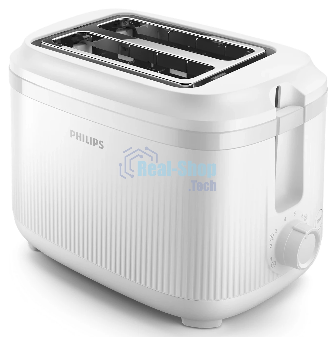 Тостер Philips HD2511/00 белый, 900 Вт, 2 слота