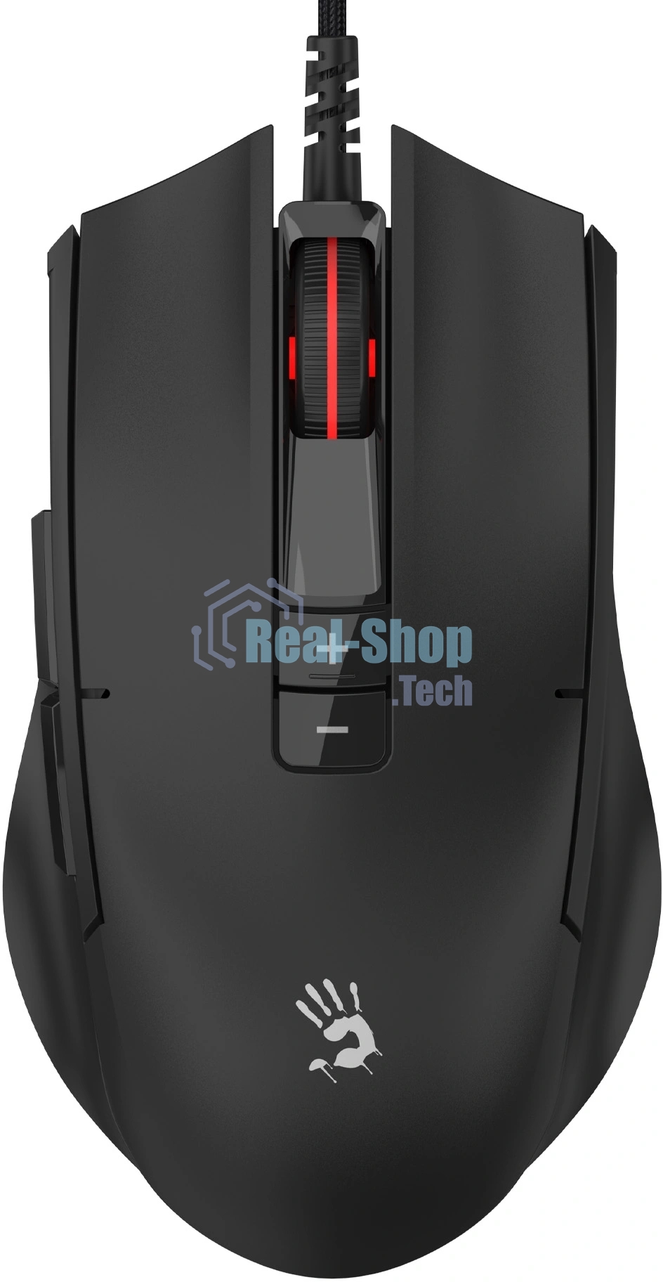 Мышь проводная A4Tech Bloody ES8 черный, 6000 dpi, USB, кнопки - 7