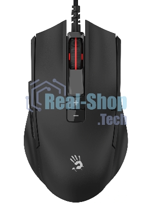 Мышь проводная A4Tech Bloody ES8 черный, 6000 dpi, USB, кнопки - 7