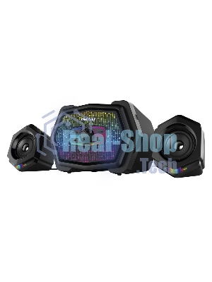Акустическая система 2.1 Smartbuy W70, Bluetooth, 11Вт, RGb-подсветка, черный (арт. SBA-5150)