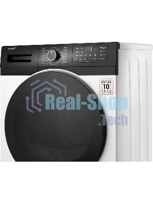Сушильная машина Weissgauff WD 6110 B Heat Pump белый, 10 кг, сушка - тепловой насос, программ - 16, 60 x 85 x 62 см