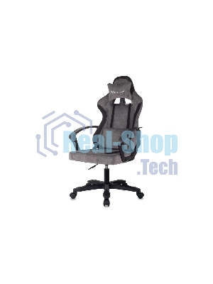 Кресло игровое Knight Optimum серый/черный крестов. пластик