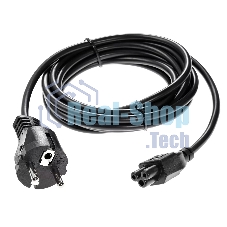 Кабель питания для ноутбуков 3m, 3-pin, с заземлением, 220V (Европейский стандарт) Telecom