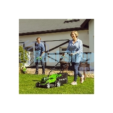 Газонокосилка аккумуляторная GreenWorks G24X2LM41, 40 В, 4 Ач