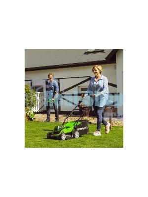 Газонокосилка аккумуляторная GreenWorks G24X2LM41, 40 В, 4 Ач