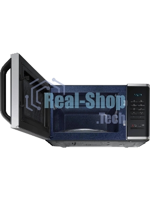 Микроволновая печь Samsung MS23K3513AS/BW серебристый/черный, 23 л, 800 Вт, переключатели - кнопки