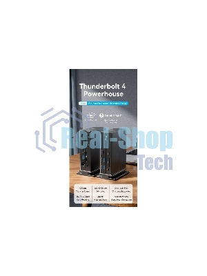 Мультифункциональная док-станция Vention USB Type C 14 в 1 с поддержкой Thunderbolt 4