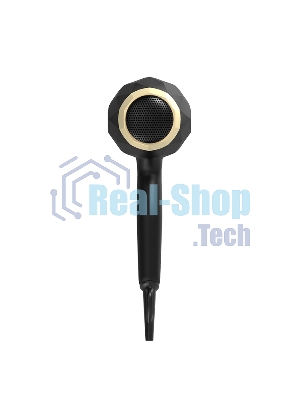 Фен MAXVI HD2201 черный/золотистый, 2200 Вт