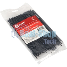 Хомут кабельный 2.5х150 нейл. черный (уп. 100 шт) EKF plc-cb-2.5x150