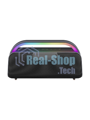 Колонка портативная Ural Молния Кварк черный/серый 240W 1.1 BT/3.5Jack/USB-C 10м 8000mAh (без.бат)