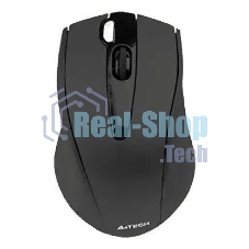 Мышь беспроводная A4Tech G9-500F черный, 1200 dpi, радиоканал, USB, кнопки - 4