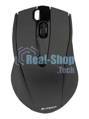Мышь беспроводная A4Tech G9-500F черный, 1200 dpi, радиоканал, USB, кнопки - 4