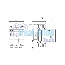 Автоматический выключатель Werkel 3P  10 A  C  4,5 кА W903P104
