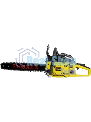 Бензопила Eurolux GS-5218 желтый/черный