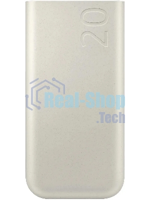 Портативный аккумулятор Samsung EB-P4520 20000mAh PD3.0 45W 4A 3xUSB-C бежевый (EB-P4520XUEGRU)