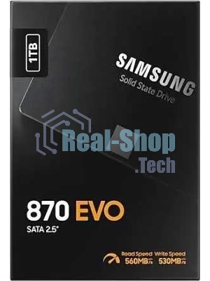 Накопитель SSD Samsung 870 EVO, 1Tb, SATA III, 2.5