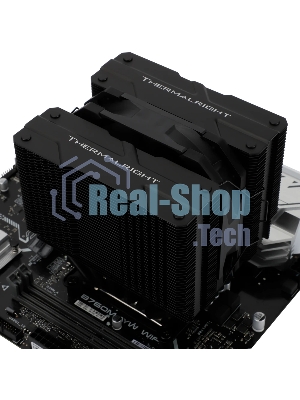 Устройство охлаждения(кулер) Thermalright Peerless Assassin 120 Mini Soc-AM5/AM4/1200/1700/1851 черный 4-pin 25.6dB Al+Cu 750gr Ret