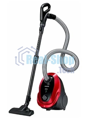Пылесос Samsung VC20M253AWR красный, 460/2000 Вт, уборка сухая, пылесборник мешок 2.5 л