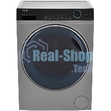 Стиральная машина Haier HWD80-BP14979S серебристый, загрузка фронтальная 8 кг, 5 кг - сушка, 1400 об/мин, класс: B