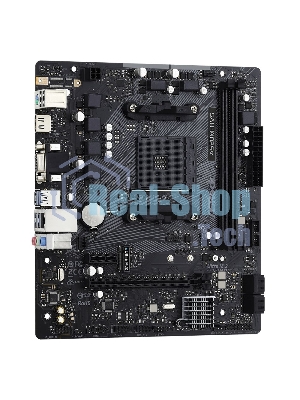 Материнская плата ASRock A520M-HVS, AM4, AMD A520, 2xDDR4, 4xSATA, 1xM.2, 1xPCIe 3.0 x16, 1xPCIe 3.0 x1, 1xHDMI, 1xVGA, 1x 1Gb LAN, 3x3.5 мм, 7.1, mATX