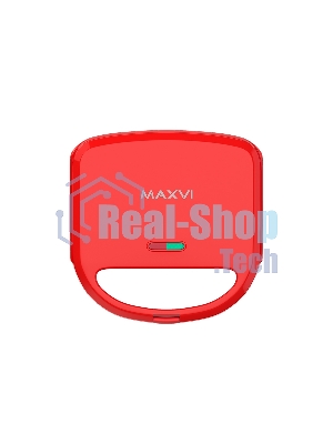 Вафельница Maxvi SM752P красный