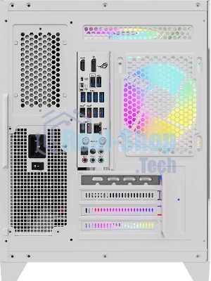 Компьютерный корпус AeroCool / Formula Crystal Z6M Floe белый без БП mATX 4x120мм 2xUSB 3.0 audio bott PSU
