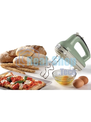 Миксер Ariete 00C154804AR0 Vintage зеленый, ручной, 450 Вт, 5 скоростей