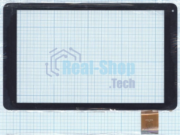 Сенсорное стекло (тачскрин) ZYD101-57V01, черное