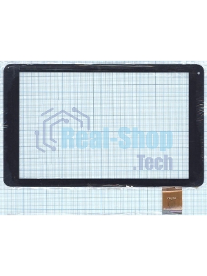 Сенсорное стекло (тачскрин) ZYD101-57V01, черное