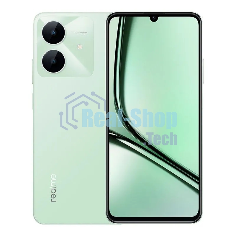 Смартфон Realme Note 60х RMX3938 3/64Gb, зеленый
