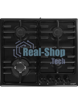 Газовая варочная панель Vitek VGH 6410W MBK черный матовый
