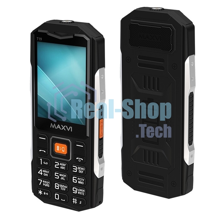 Мобильный телефон Maxvi T19 черный
