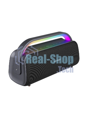 Колонка портативная Ural Молния Кварк черный/серый 240W 1.1 BT/3.5Jack/USB-C 10м 8000mAh (без.бат)