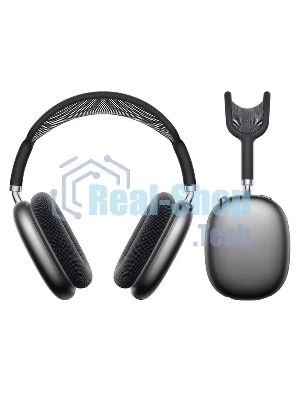 Беспроводные/проводные наушники Borofone BO35 серый космос, накладные, Bluetooth + проводной, до 45 ч