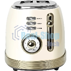 Тостер ARESA AR-3007 900 Вт, слоновая кость